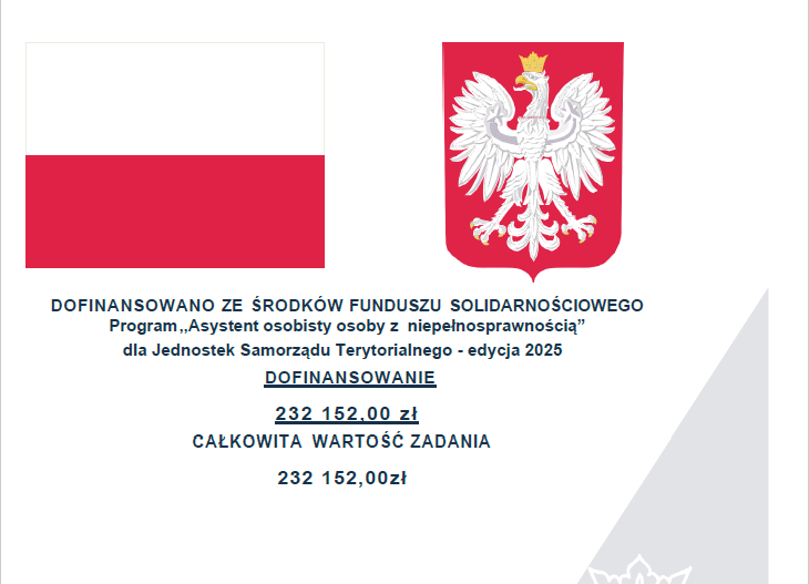 Plakat promujący Rządowy Program